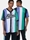 Beisbolera Karl Kani 6033462 kk varsity striped baseball shirt green/white/purple - Imagen 2