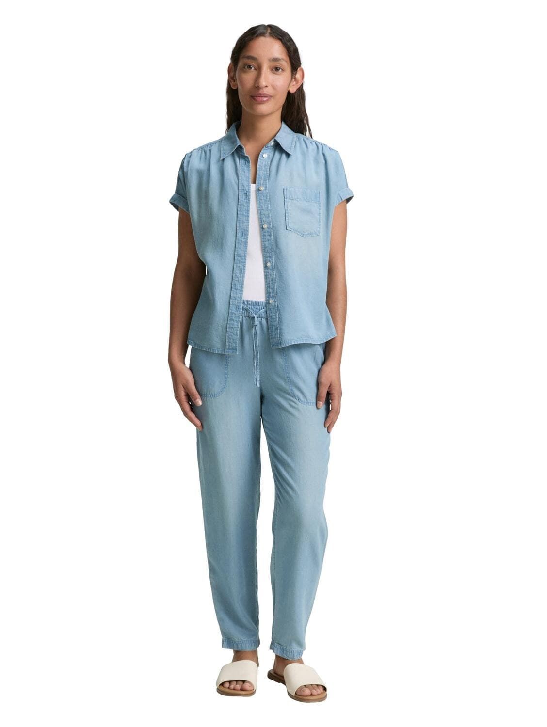Blusa denim TOM TAILOR 1046205 10113 - Imagen 2
