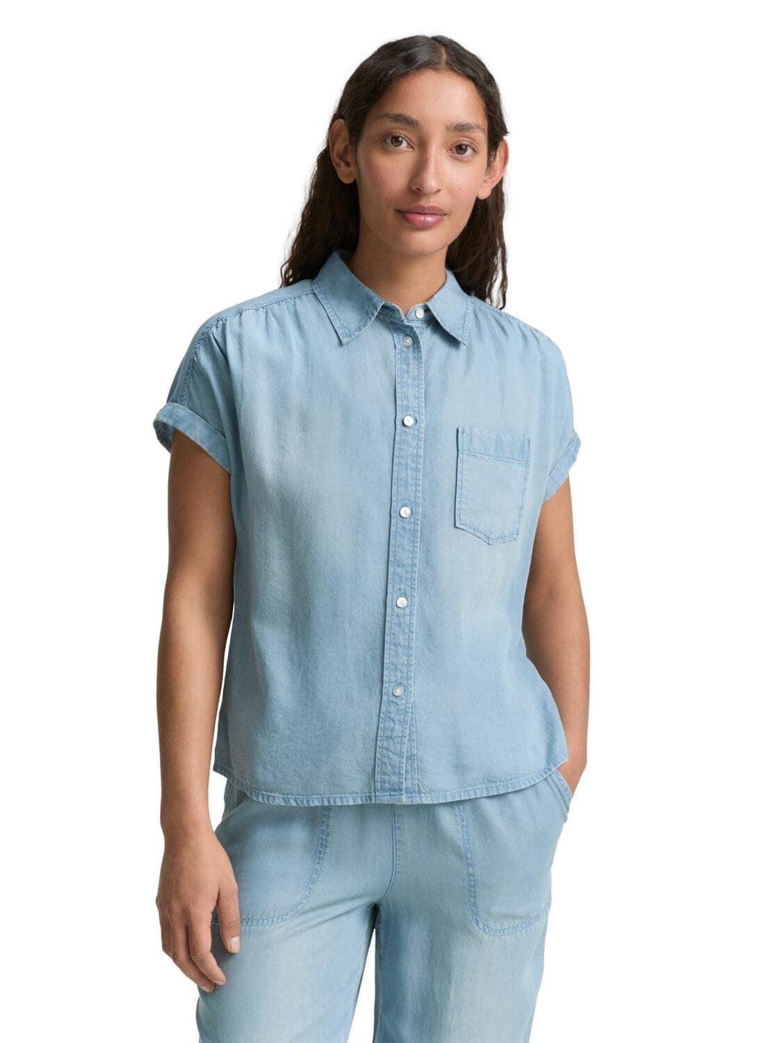 Blusa denim TOM TAILOR 1046205 10113 - Imagen 4