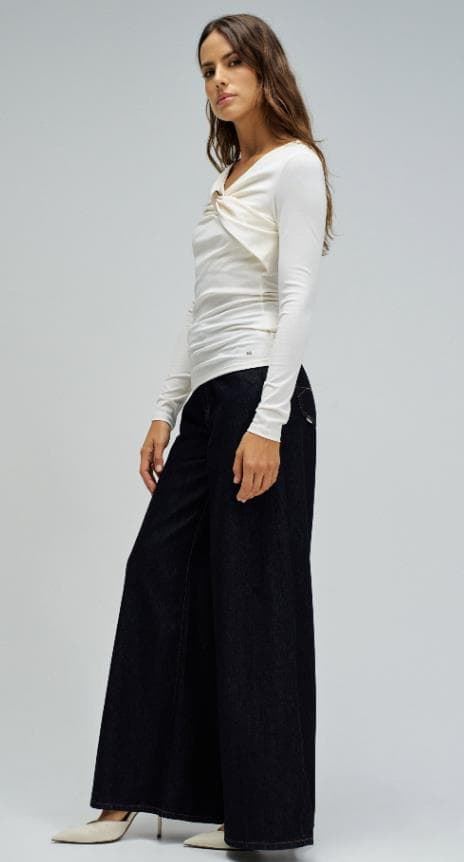 Blusa SALSA 21011057 001 White - Imagen 2