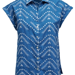 Blusa Salsa Jeans Blue 21010869 852 - Imagen 1