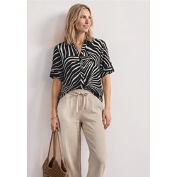 Blusa Shirtcollar Black Street One 346736 20001 - Imagen 1