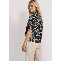 Blusa Shirtcollar Black Street One 346736 20001 - Imagen 2