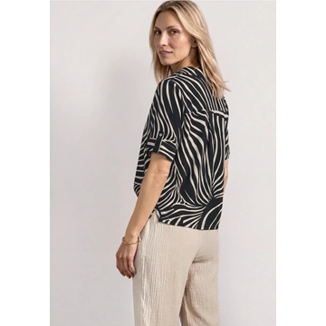 Blusa Shirtcollar Black Street One 346736 20001 - Imagen 2