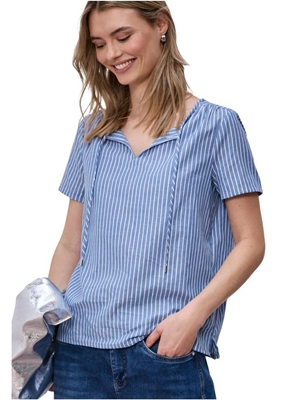 Blusa STREET ONE 346431 32289 original blue - Imagen 1