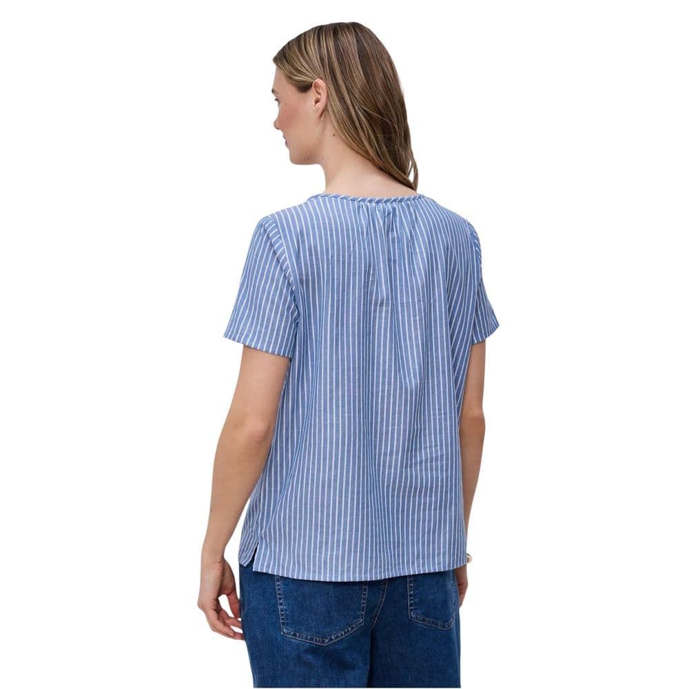 Blusa STREET ONE 346431 32289 original blue - Imagen 2