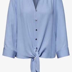 Blusa Street One Splitneck Blue 346641 17501 - Imagen 1