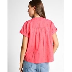 Blusa Tom Tailor One With Dobby 1049807 40029 - Imagen 2