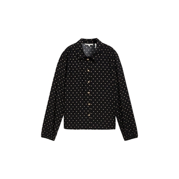 Blusa Tom Tailor Printed Viscose Blue - Imagen 1
