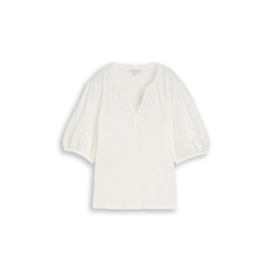 Blusa Tom Tailor Whisper White 1051206 10315 - Imagen 1
