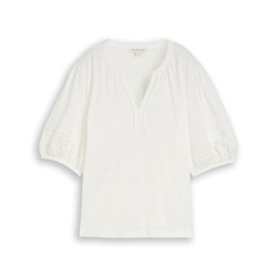 Blusa Tom Tailor Whisper White 1051206 10315 - Imagen 1