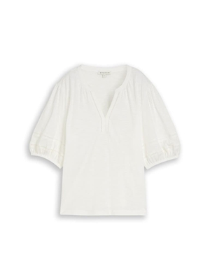 Blusa Tom Tailor Whisper White 1051206 10315 - Imagen 1