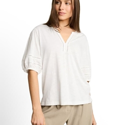 Blusa Tom Tailor Whisper White 1051206 10315 - Imagen 2