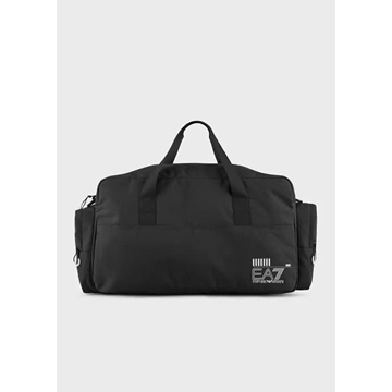 Bolsa EA7 Emporio Armani 245089 CC940 02021 black/white logo - Imagen 1