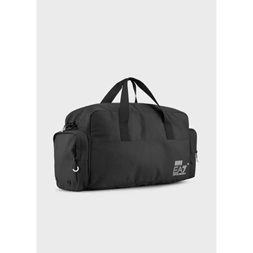 Bolsa EA7 Emporio Armani 245089 CC940 02021 black/white logo - Imagen 2