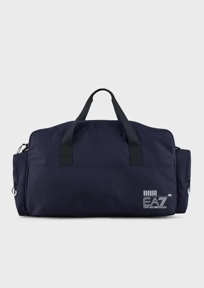 Bolsa EA7 Emporio Armani 245089 CC940 08138 navy/white logo - Imagen 1