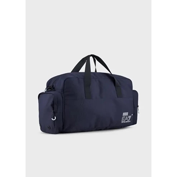Bolsa EA7 Emporio Armani 245089 CC940 08138 navy/white logo - Imagen 2