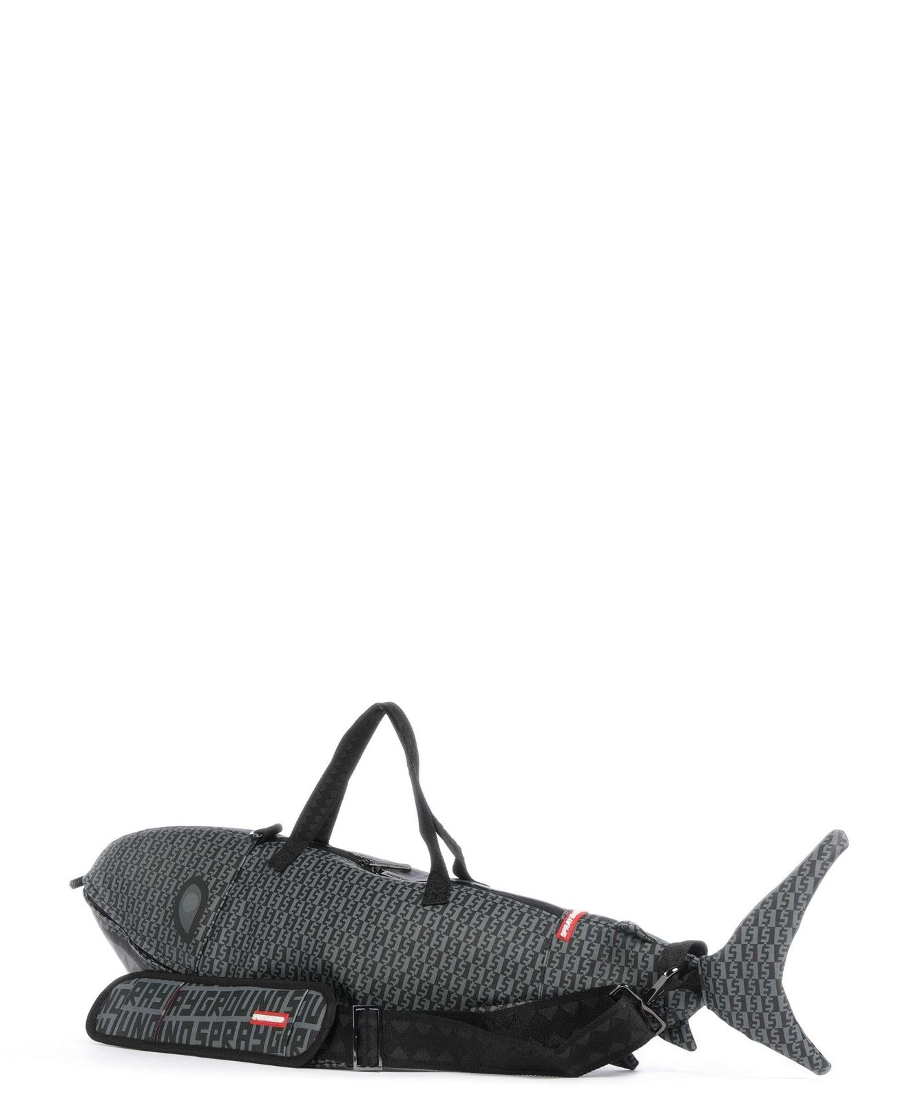 Bolsa Sprayground 910D5614NSZ Split infinity Check Shark-shaped duffle - Imagen 3