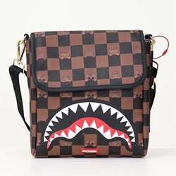 Bolsa Sprayground Peeking Character Check Messenger Sling 910B7505NSZ - Imagen 1