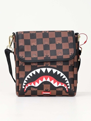 Bolsa Sprayground Peeking Character Check Messenger Sling 910B7505NSZ - Imagen 1