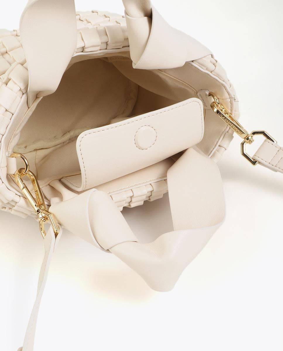 Bolsito LOLA CASADEMUNT LS2604044 001 Crudo - Imagen 6