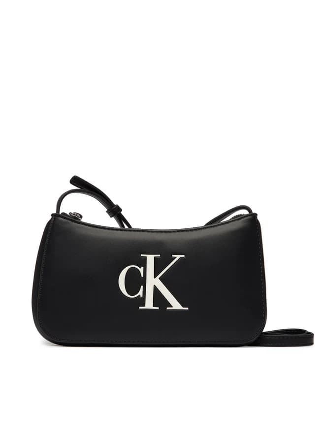 Bolso Calvin Klein LV04F1125G 3L2 BOLD CK MINI BAG Black/white - Imagen 1
