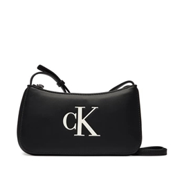 Bolso Calvin Klein LV04F1125G 3L2 BOLD CK MINI BAG Black/white - Imagen 1