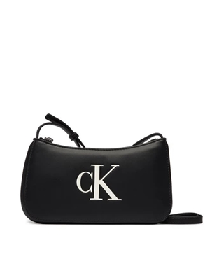 Bolso Calvin Klein LV04F1125G 3L2 BOLD CK MINI BAG Black/white - Imagen 1