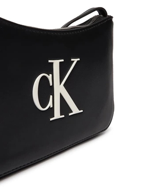 Bolso Calvin Klein LV04F1125G 3L2 BOLD CK MINI BAG Black/white - Imagen 2