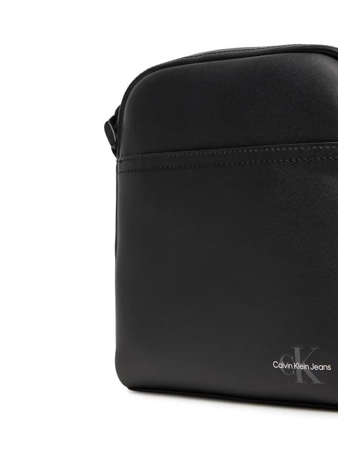 Bolso CALVIN KLEIN LV04G3014G UB1 mono Logo Reporter  black - Imagen 2
