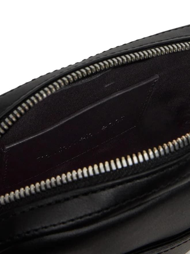 Bolso CALVIN KLEIN LV04G3014G UB1 mono Logo Reporter  black - Imagen 4