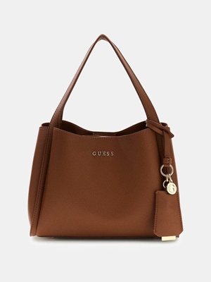 Bolso Guess HWNICOP5406 COG MARRÓN - Imagen 1