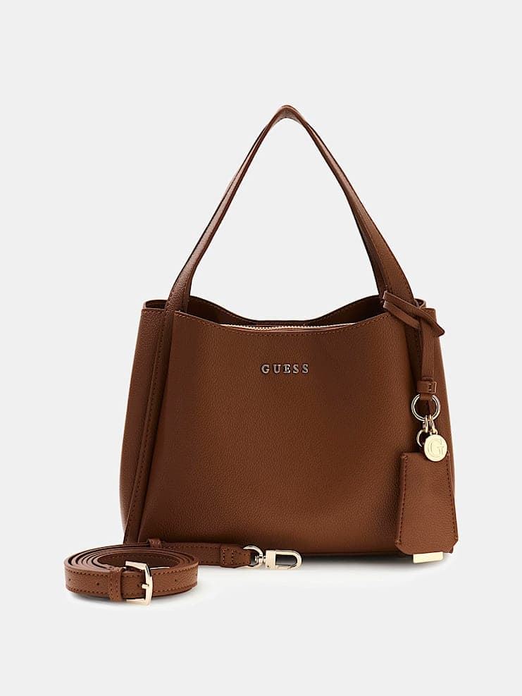 Bolso Guess HWNICOP5406 COG MARRÓN - Imagen 2