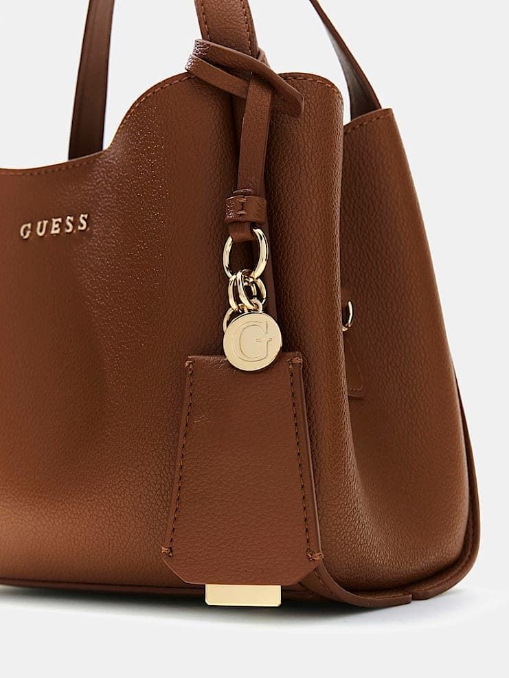 Bolso Guess HWNICOP5406 COG MARRÓN - Imagen 5