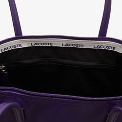 Bolso LACOSTE NF1888PO K66 Shopping Bag L lila - Imagen 2
