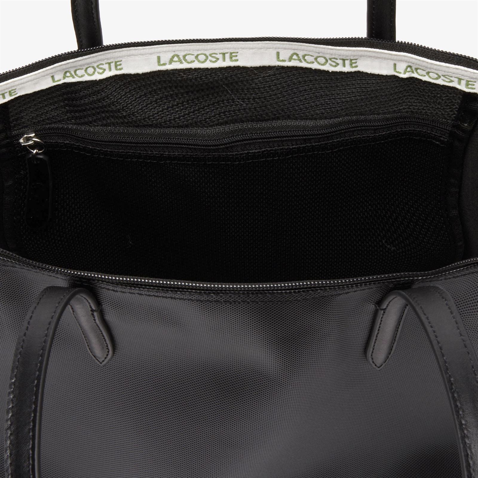 Bolso Lacoste NF1888PO Tote mujer negro - Imagen 3