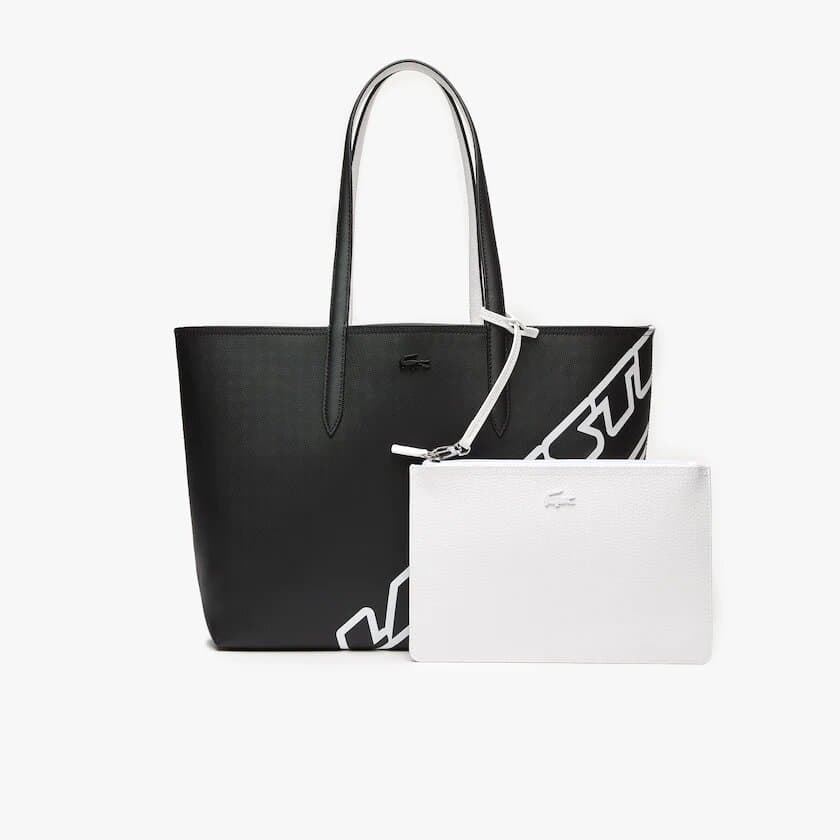 Bolso LACOSTE NF3973AS 279 Shopping Bag Black - Imagen 1