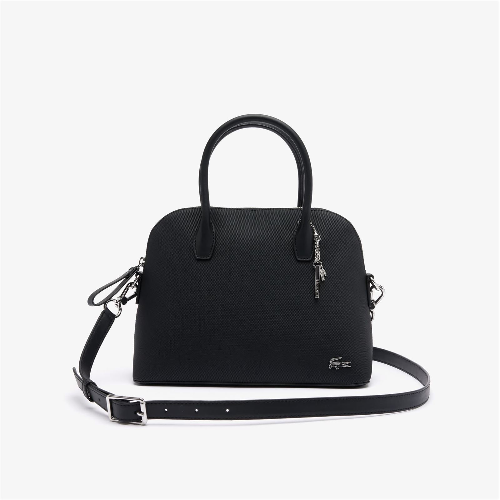 Bolso Lacoste Top Handle Bag  S Bugatti noir - Imagen 1