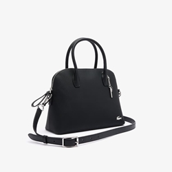 Bolso Lacoste Top Handle Bag  S Bugatti noir - Imagen 2