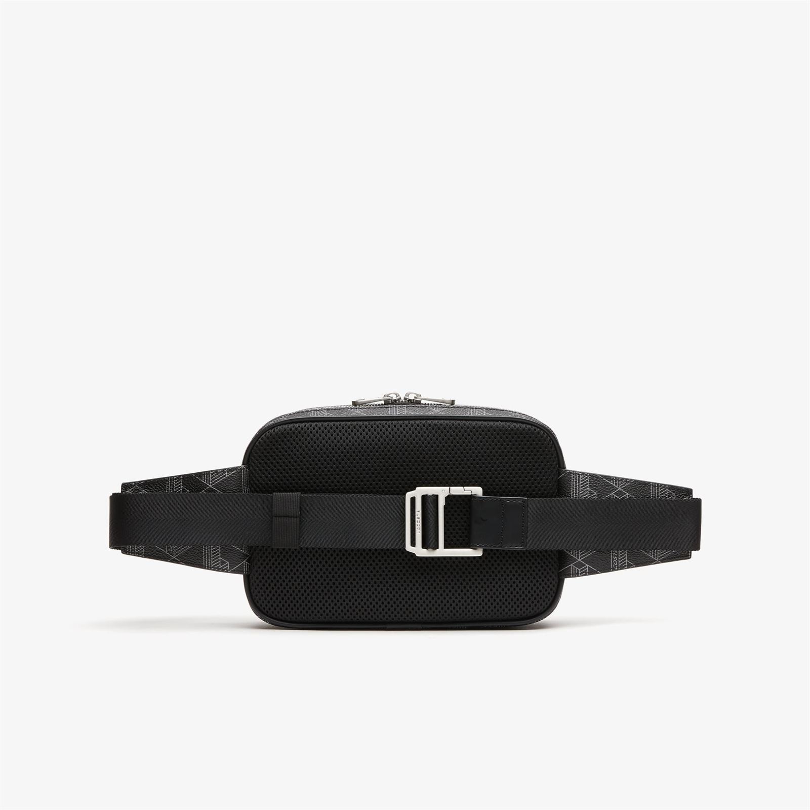 Bolso Lacoste waist bag NH4004LX H45 monogram noir gris - Imagen 2