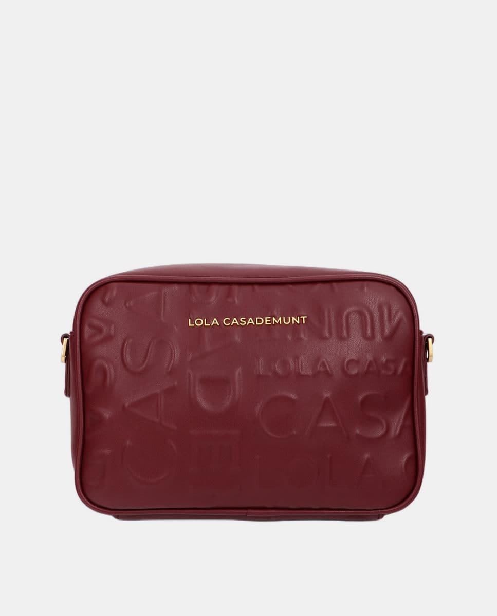 Bolso Lola Casademunt Burdeos LF2604076 - Imagen 1