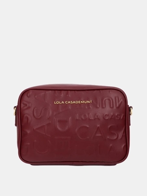 Bolso Lola Casademunt Burdeos LF2604076 - Imagen 1