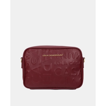 Bolso Lola Casademunt Burdeos LF2604076 - Imagen 1