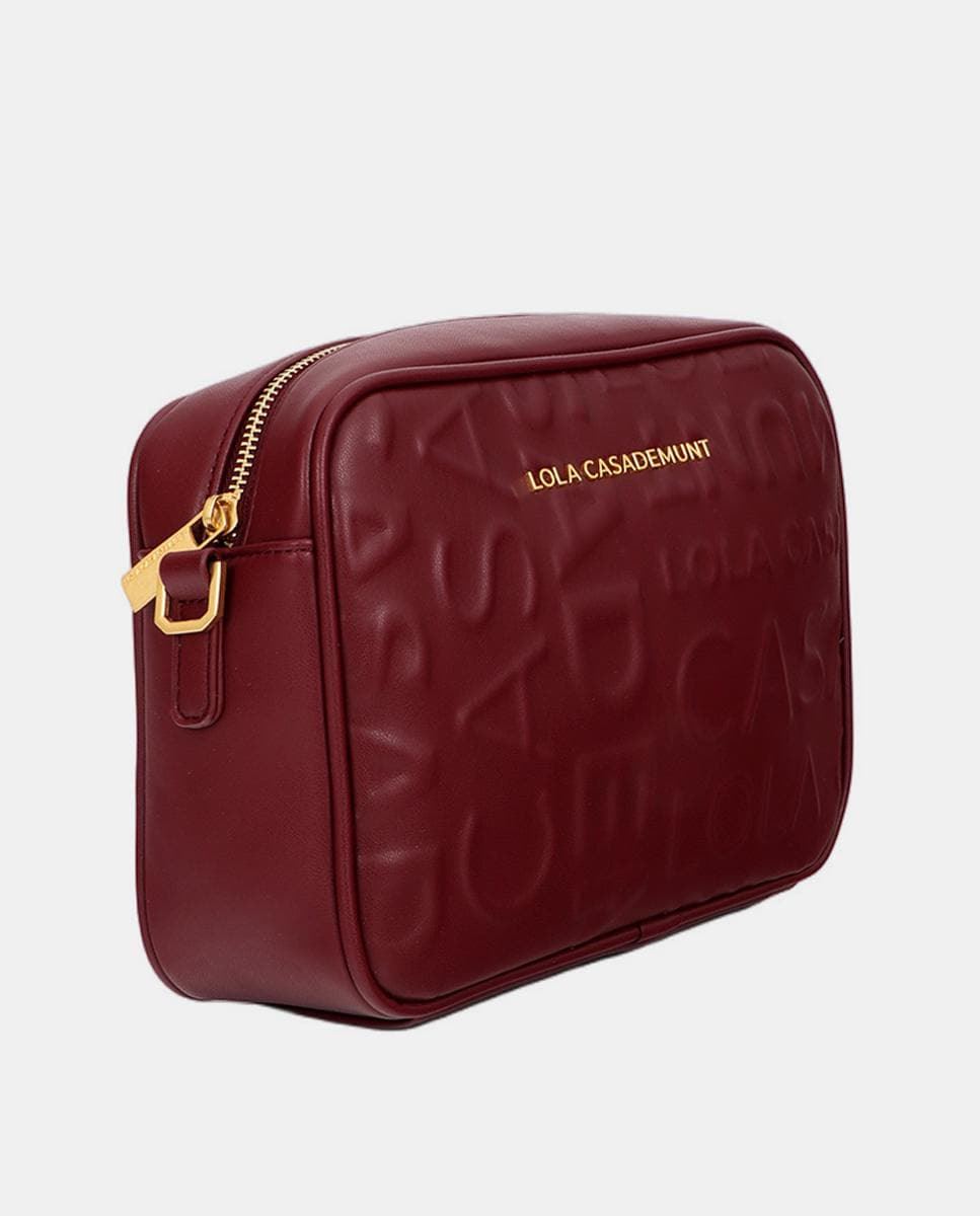 Bolso Lola Casademunt Burdeos LF2604076 - Imagen 4