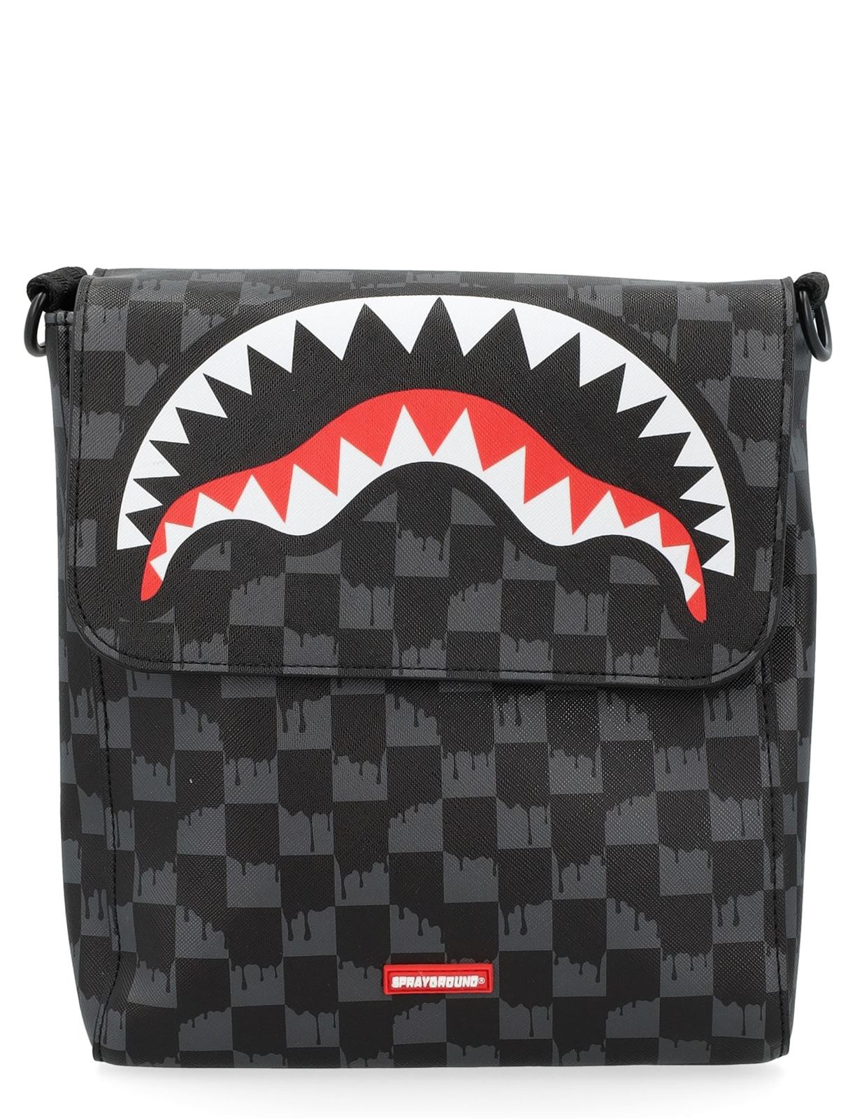 Bolso Sparyground 910B6572NSZ Drip Check Shark Messenger Sling - Imagen 1
