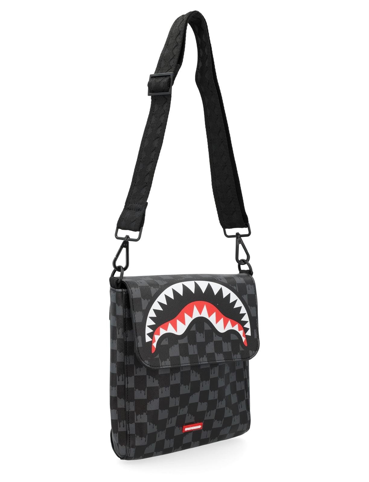 Bolso Sparyground 910B6572NSZ Drip Check Shark Messenger Sling - Imagen 2