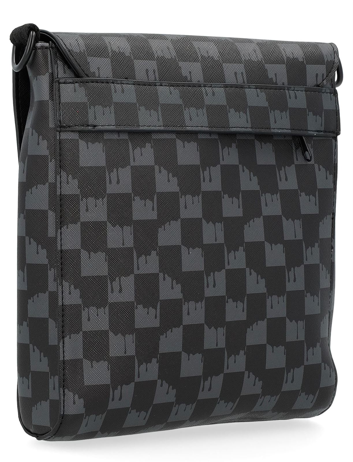 Bolso Sparyground 910B6572NSZ Drip Check Shark Messenger Sling - Imagen 4