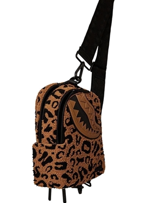 Bolso Sprayground 910B6952NSZ Chenille Cheetah Backpack Sling - Imagen 2