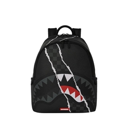 Bolso SPRAYGROUND 910B9347NSZ Center Rip Revealing Gray Check Savage Backpack - Imagen 1