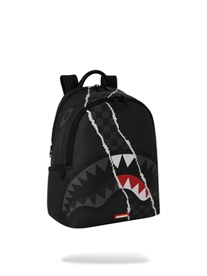 Bolso SPRAYGROUND 910B9347NSZ Center Rip Revealing Gray Check Savage Backpack - Imagen 2